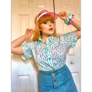 Vintage 90s Button Up